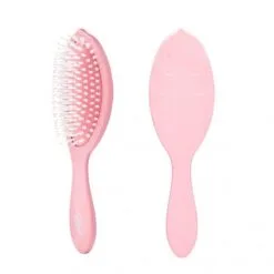 WETBRUSH GO GREEN™ TREATMENT & SHINE PLAUKŲ ŠEPETYS SU SINTETINIAIS ŠERELIAIS IR NATŪRALIAIS ALIEJAIS, ROŽINIS
